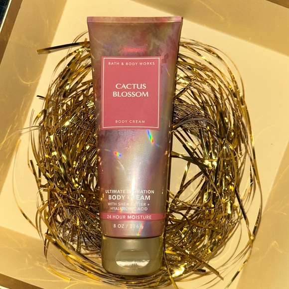 Bath&BodyWorks “Cactus Blossom” Body Cream Lotion 8oz Used once - Picture 1 of 3